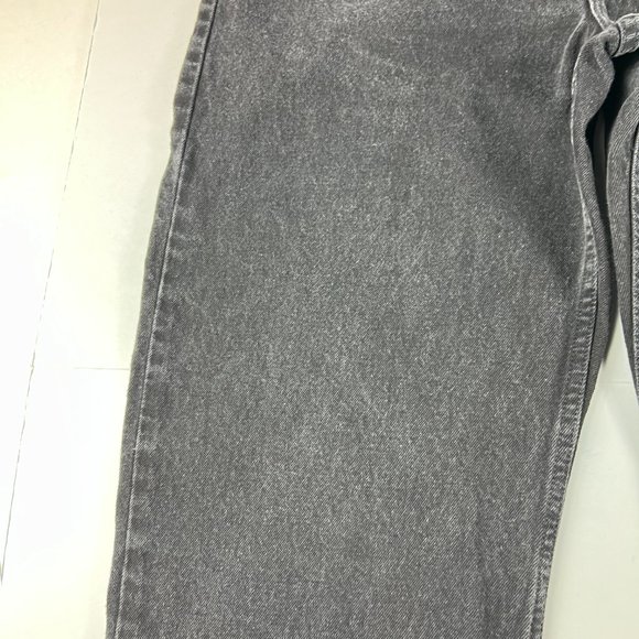 VTG 90s Levi's Jeans Men's 39 x 30* 550 Relaxed Straight Black Denim Orange Tab - Picture 3 of 16